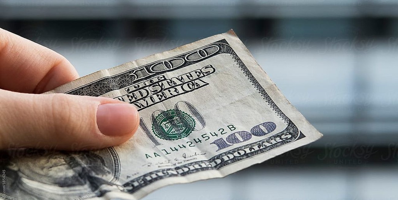 El dólar blue comenzó la semana estable a $ 144 y el "solidario" subió a $ 158