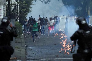 ELLITORAL_374755 |  Gentileza Los manifestantes piden el fin de la violencia institucional y la desmilitarización de las ciudades.