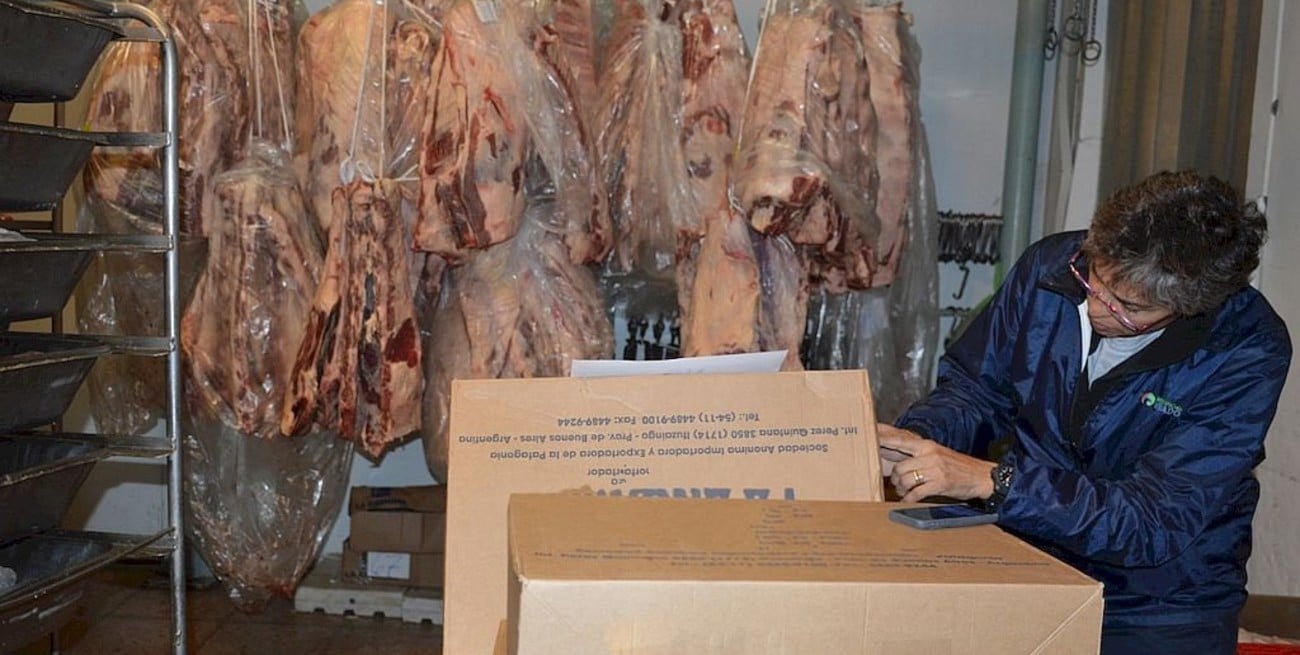 Mala leche: un supermercado quería vender una tonelada de carne podrida