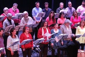 Archivo El Litoral / Manuel Fabatía El Polifónico durante una presentación realizada en agosto del año pasado.