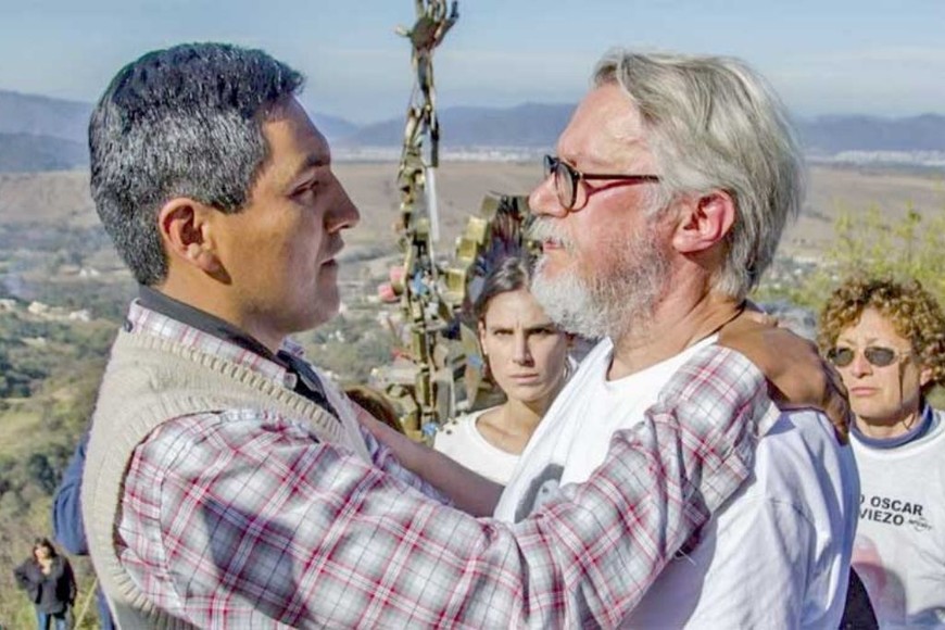 ELLITORAL_297425 |  Gentileza Santos Clemente Vera, uno de los condenados por la muerte de las mujeres, junto al padre de Cassandre.