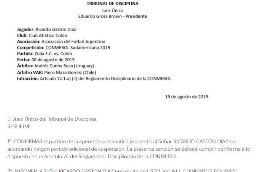 ELLITORAL_259263 |  Conmebol