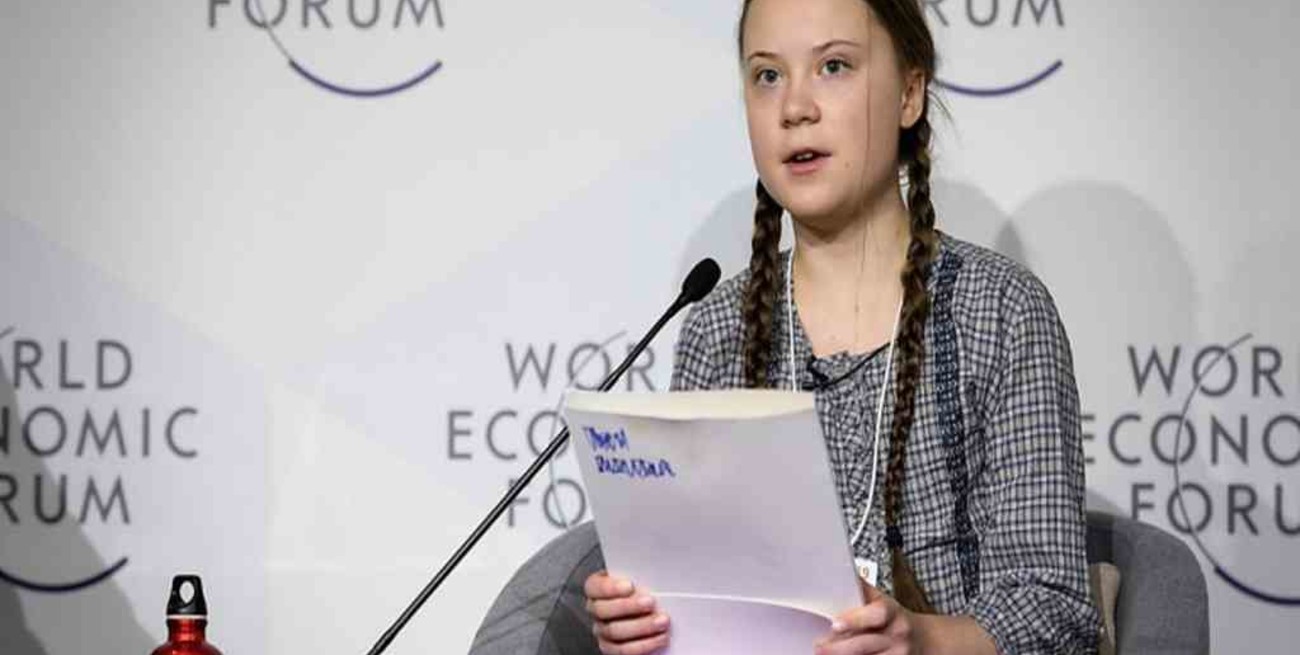 Greta Thunberg denunció la inacción ante la crisis climática en el Foro de Davos:"No se ha hecho nada"