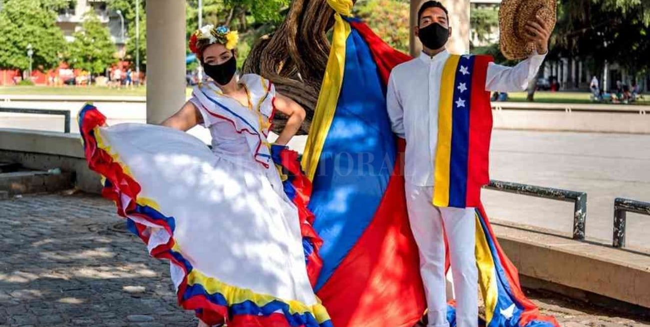 Fiesta de las Colectividades: la Asociación de Venezolanos en Rosario hace su debut en la fiesta