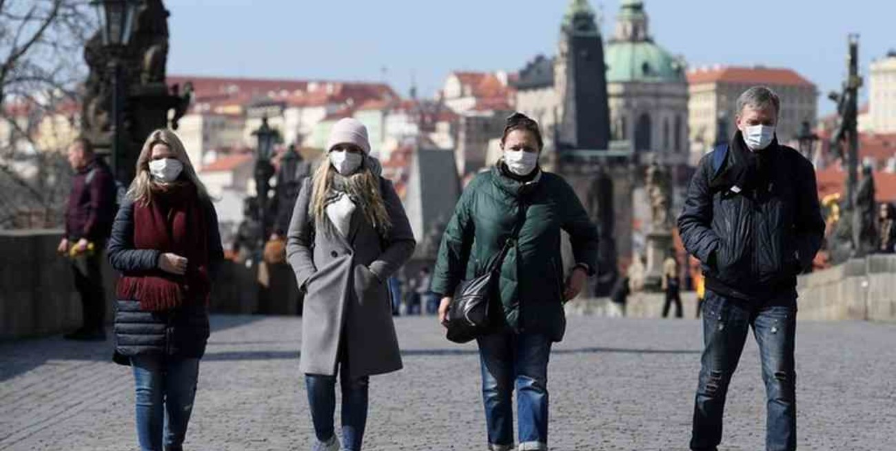 La República Checa decretó cuarentena ante el avance del coronavirus