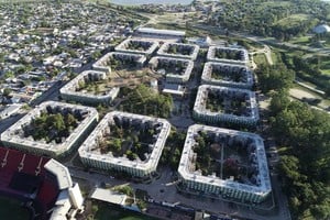 La exhibiciones fueron frente a vecinos del barrio, entre los que había menores de edad. Foto: Fernando Nicola