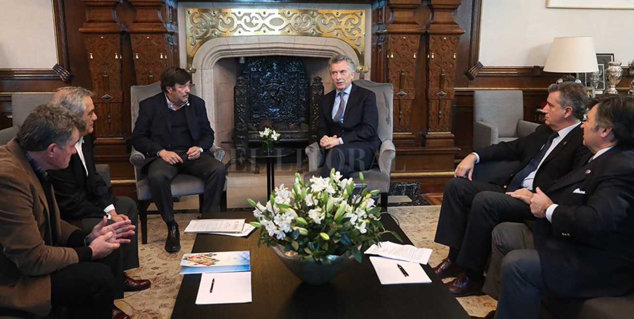 Macri recibió a las autoridades de la Mesa de Enlace