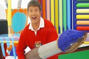 Captura de pantalla Neil Buchanan en Art Attack