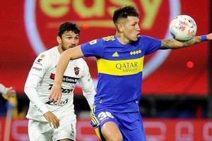 ELLITORAL_405702 |  Gentileza Boca y Patronato se enfrentaron hace un mes por la Liga Profesional y el recreíno Vázquez marcó el gol de la diferencia.