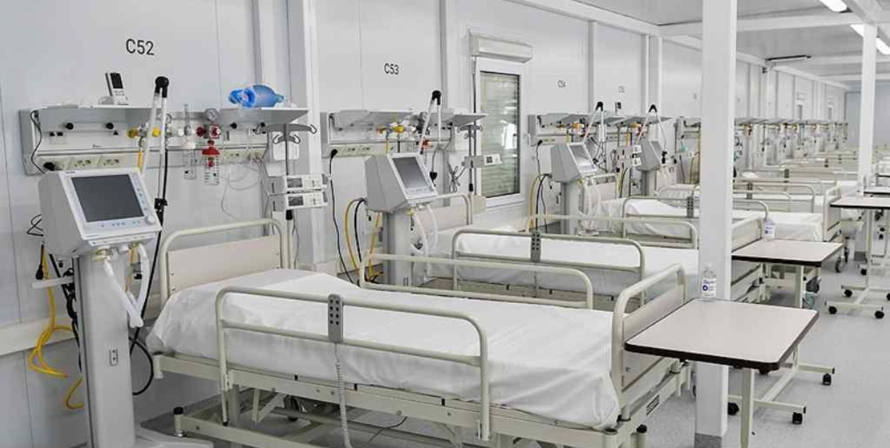 La ocupación de camas hospitalarias asciende al 53,6% en el AMBA