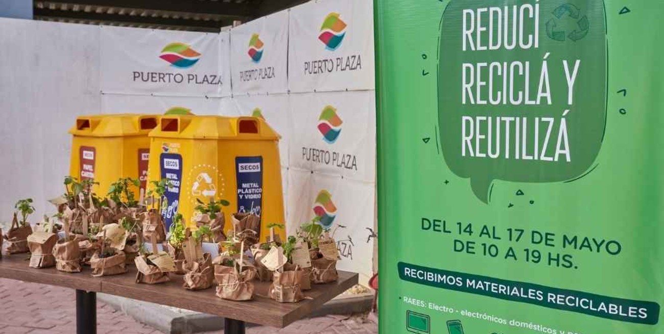 Reciclaje Solidario en Puerto Plaza  