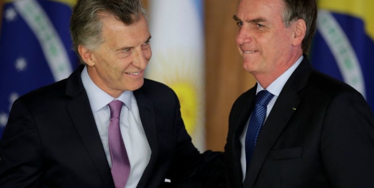 Macri y Bolsonaro hablaron sobre las "negociaciones externas" del Mercosur