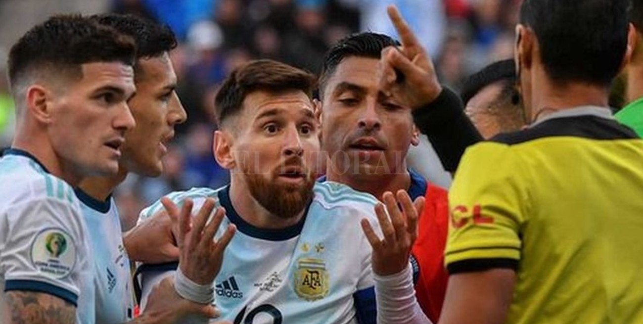 Conmebol ratificó los tres meses de sanción para Lionel Messi
