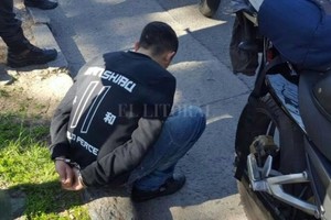 Gentileza El malviviente de 40 años fue finalmente detenido por la policía de Bahía Blanca