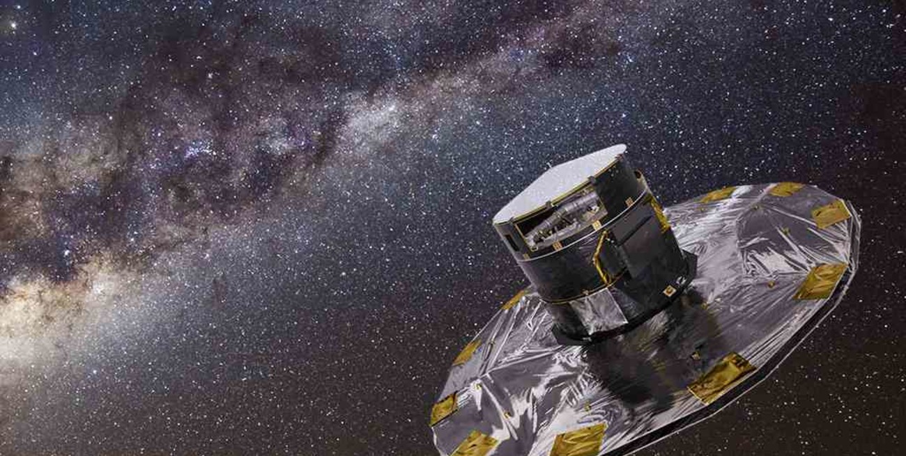 El telescopio Gaia entrega su tercer mapa con más de 1.800 millones de estrellas en nuestra galaxia