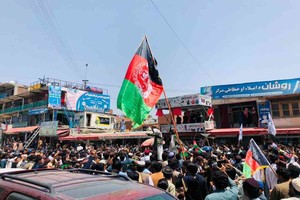 ELLITORAL_397776 |  Imagen ilustrativa Los talibanes reprimieron este miércoles una multitudinaria protesta en el este de Afganistán a favor de la bandera tricolor afgana.