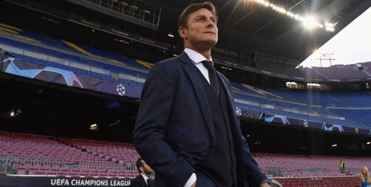 "La vuelta del fútbol va a ser muy complicada", admitió el "Pupi" Zanetti