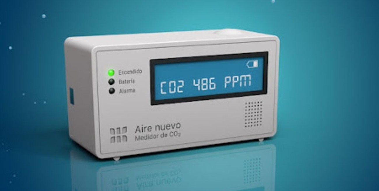 Estudiantes de Entre Ríos crearon dispositivos electrónicos para medir el CO2 en aulas