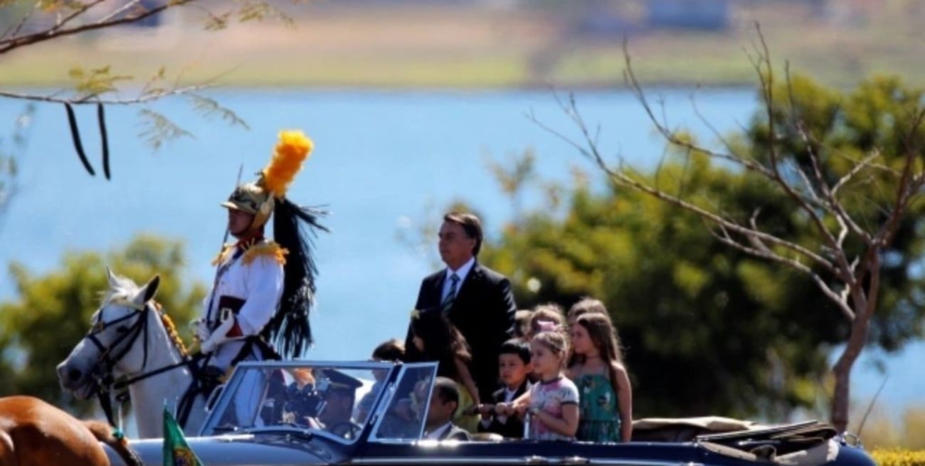 Bolsonaro encabeza una celebración por el Día de la Independencia 