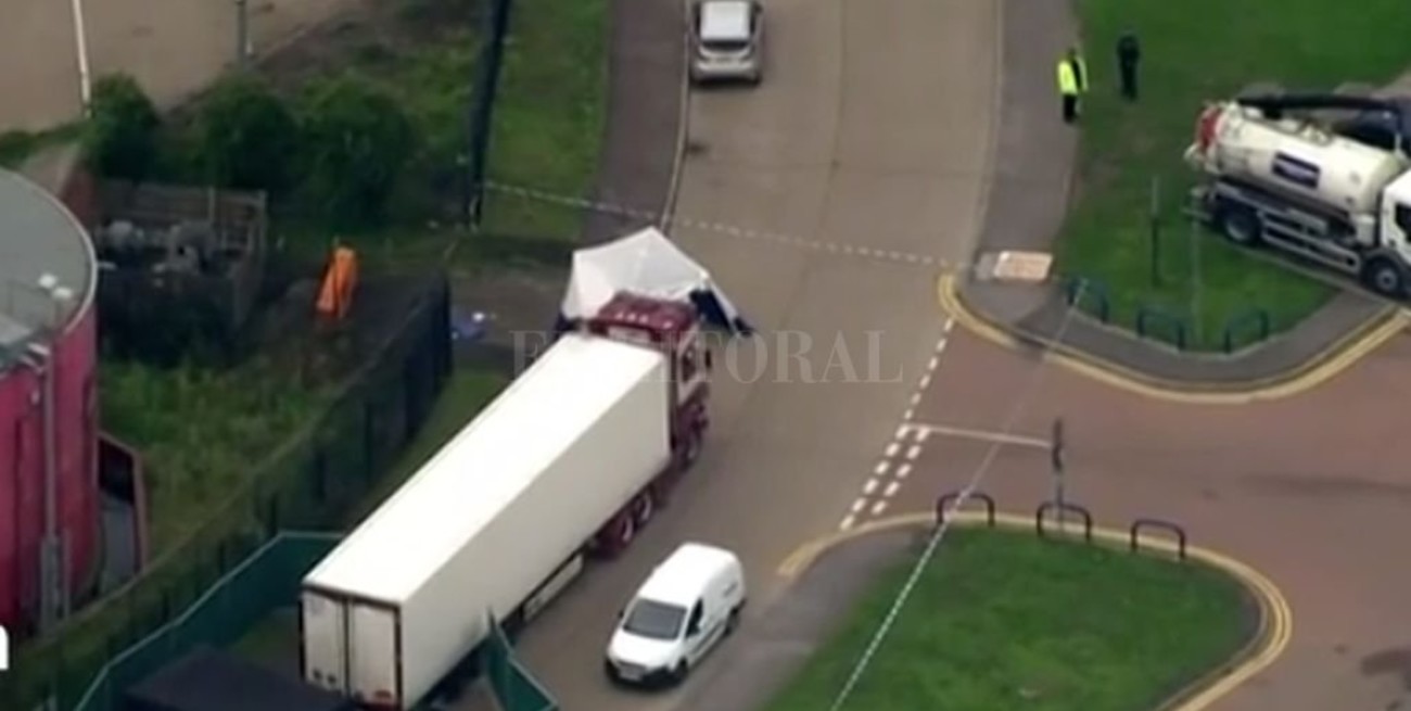 Londres: confirman que las 39 personas muertas en el camión eran chinas