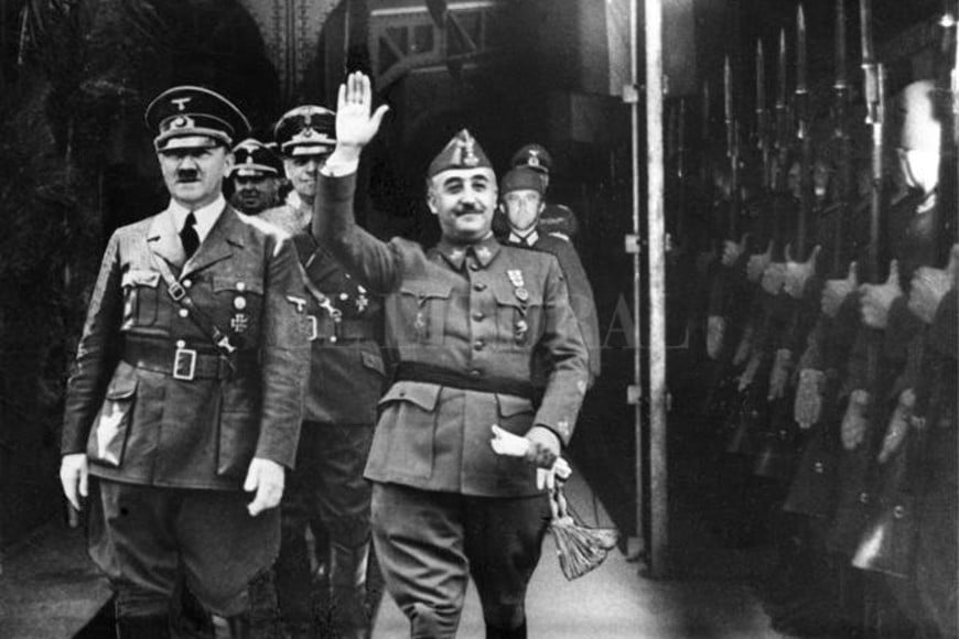 ELLITORAL_263844 |  Captura de pantalla Hitler con Franco