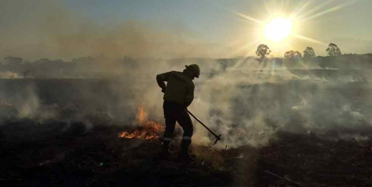 Continúa en Jujuy la lucha contra los incendios forestales