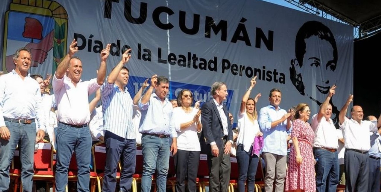 Los peronistas llamaron a ir "unidos" en las elecciones del año próximo