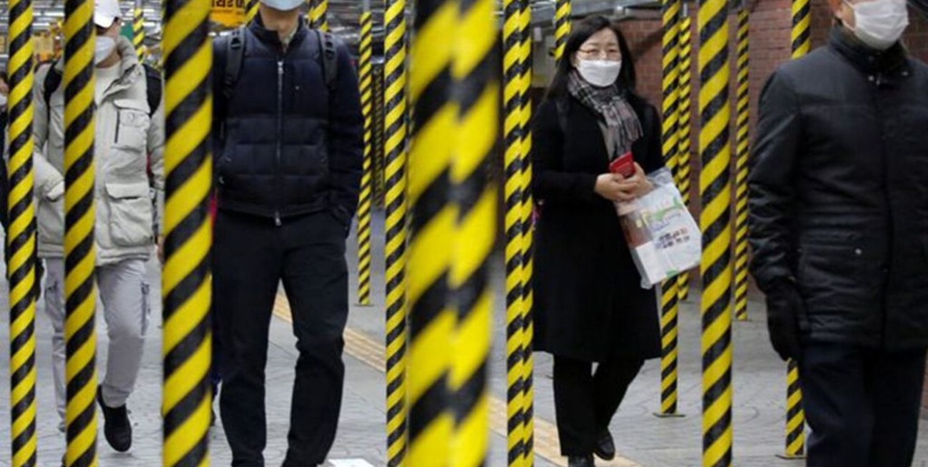 Corea del Sur elevó a 156 los enfermos por el coronavirus con 52 nuevos contagios