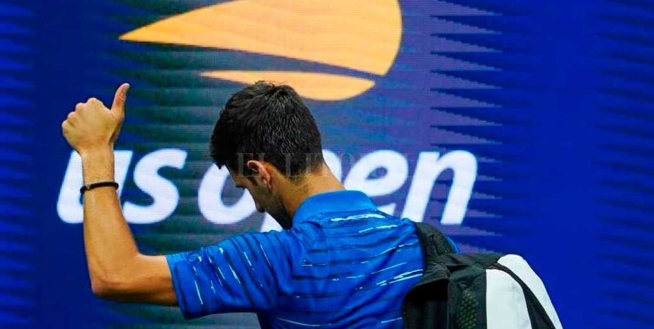 Djokovic abandonó US Open por un dolor de hombro