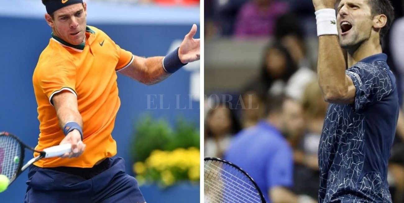 Del Potro definirá la final del US Open enfrentando a Djokovic