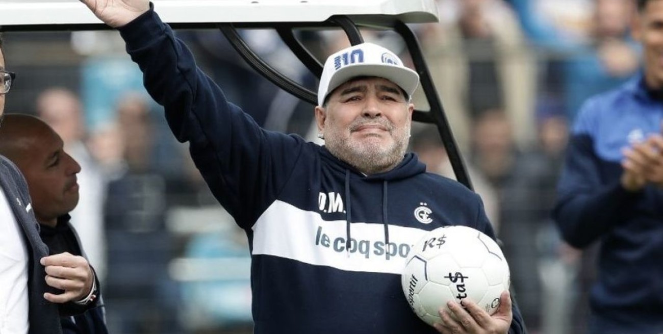 Maradona publicó una foto en su Instagram por la victoria de Alberto Fernández