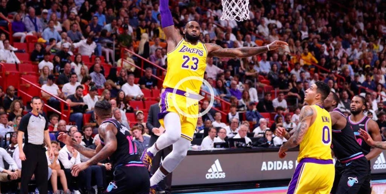LeBron James brilló en el triunfo de Lakers: anotó 51 puntos
