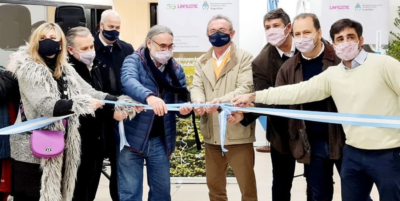 Sacnun y Basterra inauguraron una nueva oficina regional del Inase
