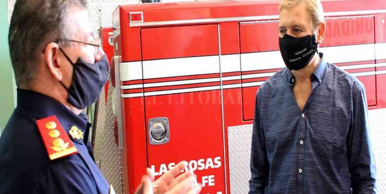 Cornaglia pidió que bomberos voluntarios sean vacunados contra el Covid