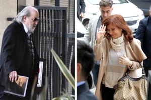 ELLITORAL_221530 |  La Nación. El juez Claudio Bonadío y Cristina Kirchner.