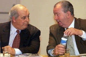 ELLITORAL_384929 |  Captura digital Eduardo De Luca y Julio Grondona.