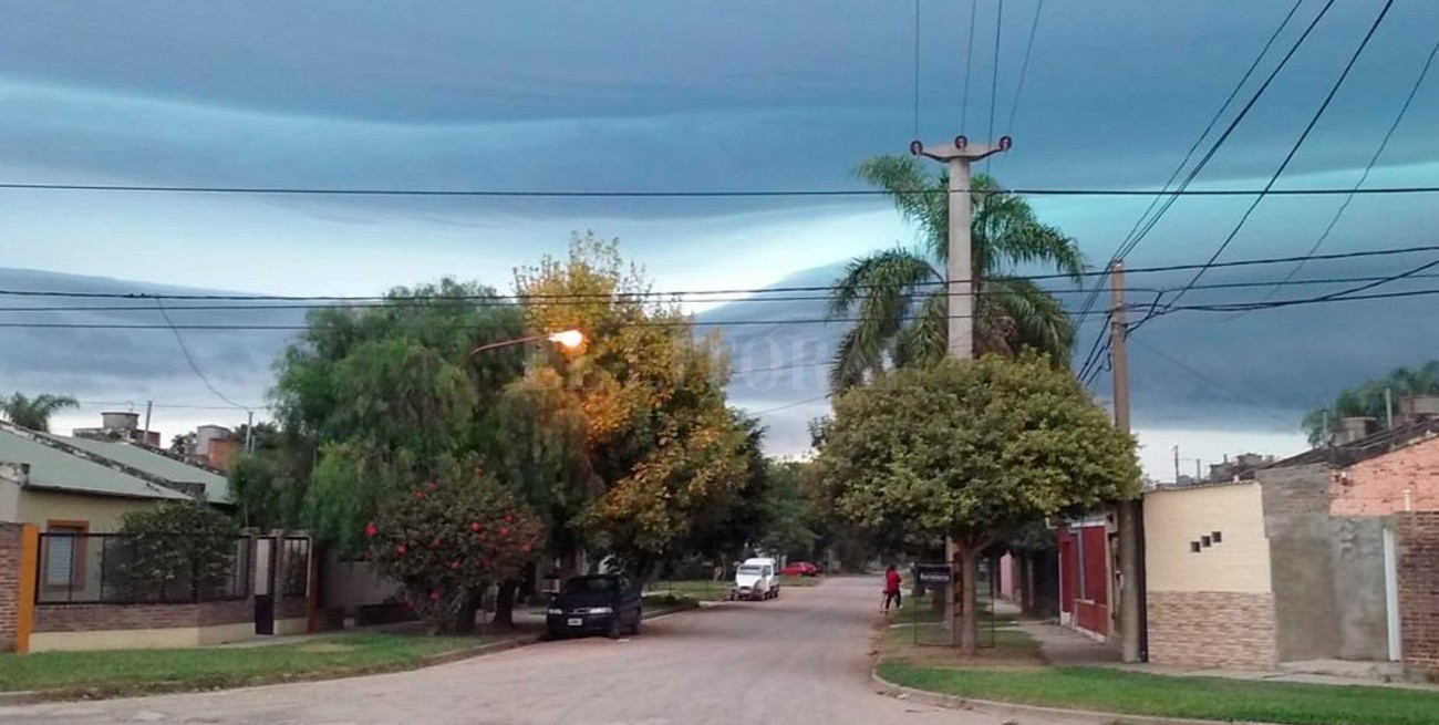 Espectaculares fotos de la tormenta en Santa Fe