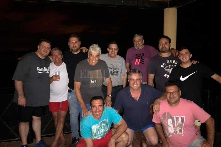 ELLITORAL_322390 |  Gentileza Un lujo.  Con estos colegas fue como jugar con Bochini, Alonso y Maradona , dijo Fabián.