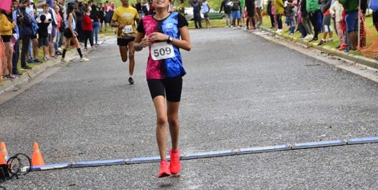 Joven trasplantada de corazón y pulmones corrió maratón de 5 kilómetros