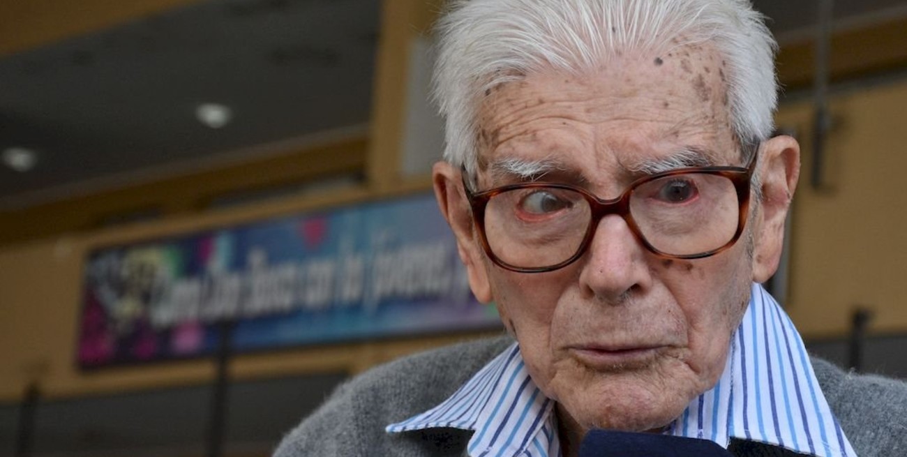 Viejos son los trapos: El santafesino de 96 años que emitió su voto