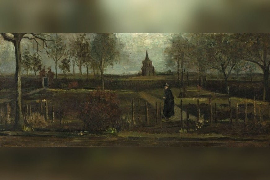 ELLITORAL_367894 |  Gentileza ?Lentetuin? o ?Jardín de Primavera? ( Spring Garden , 1884) de Van Gogh