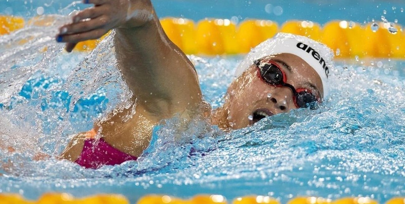 La selección argentina de natación compite desde este miercoles en Brasil