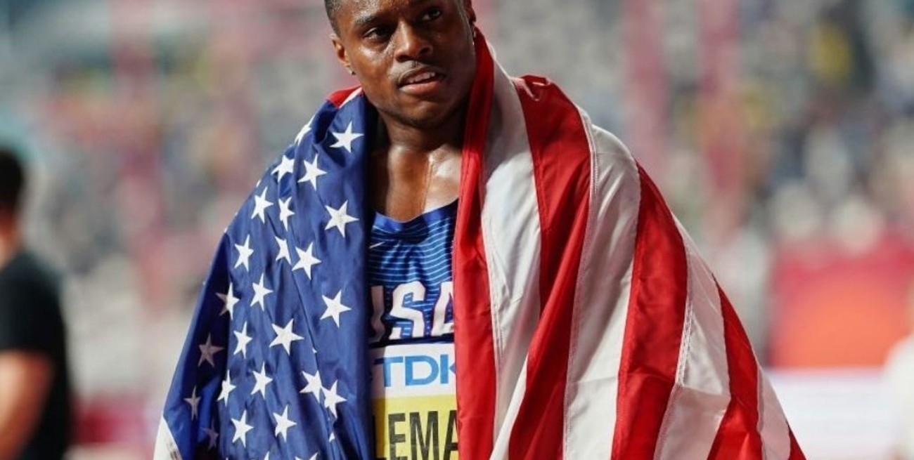 Coleman, campeón mundial de 100 metros, sancionado dos años por saltear controles antidopaje