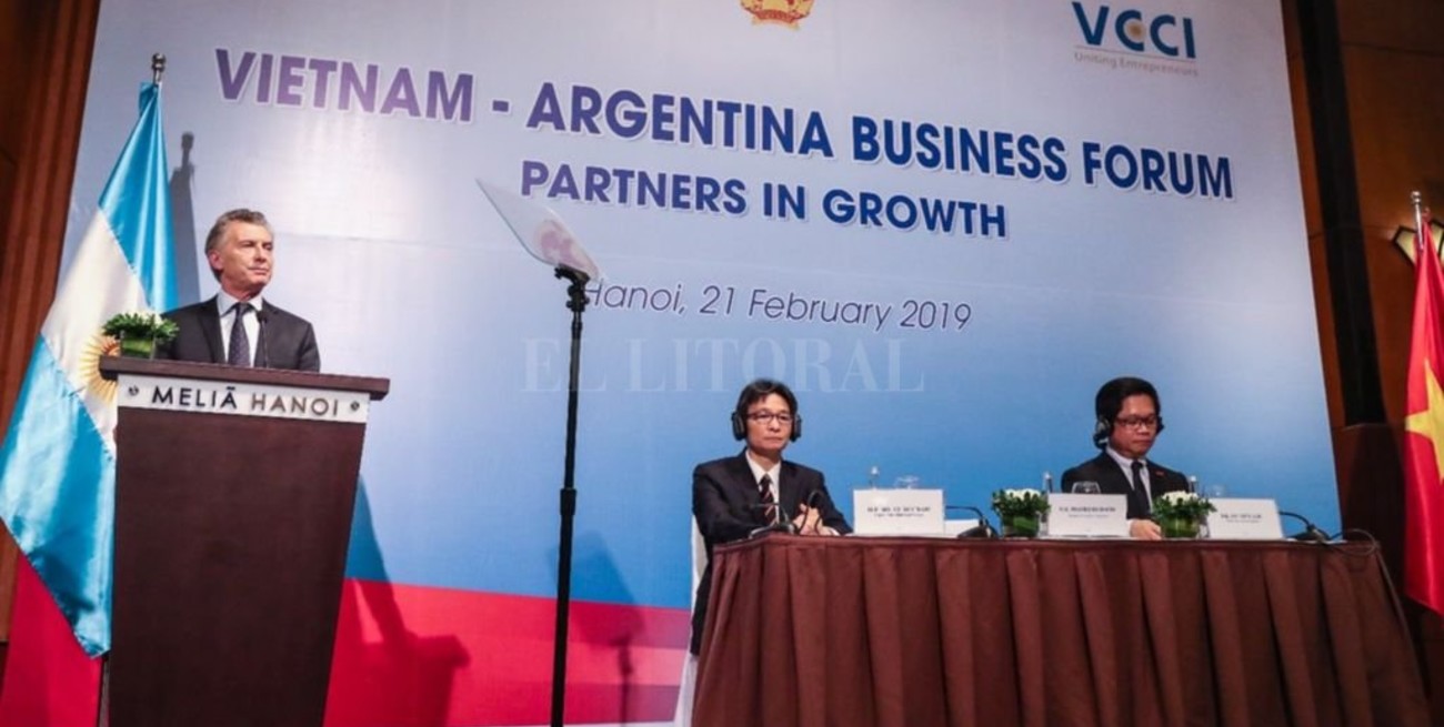 Según Macri "Asia es la región que más puede ayudarnos a crecer"