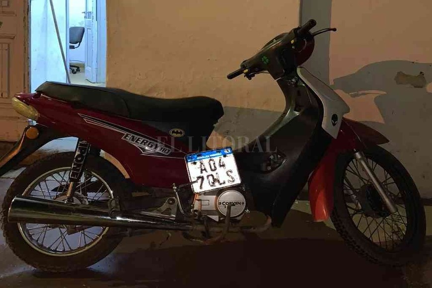 ELLITORAL_338976 |  El Litoral La víctima encontró su moto porque el ladrón la promocionaba para la venta en Facebook sin siquiera haberle sacado la patente.