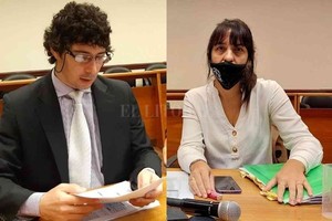 ELLITORAL_397133 |  El Litoral Los fiscales Alejandra Del Río Ayala y Matías Broggi representaron al MPA.