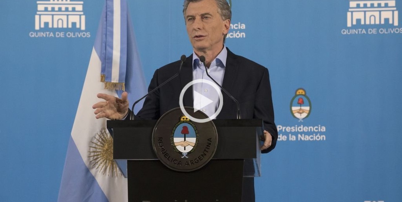 Macri: "Argentina es un socio confiable"