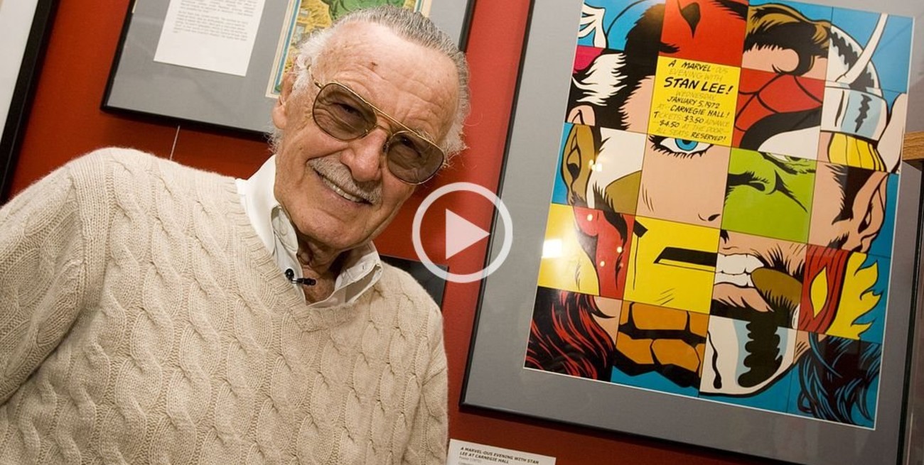 Murió Stan Lee, el creador del Hombre Araña y otros personajes del comic