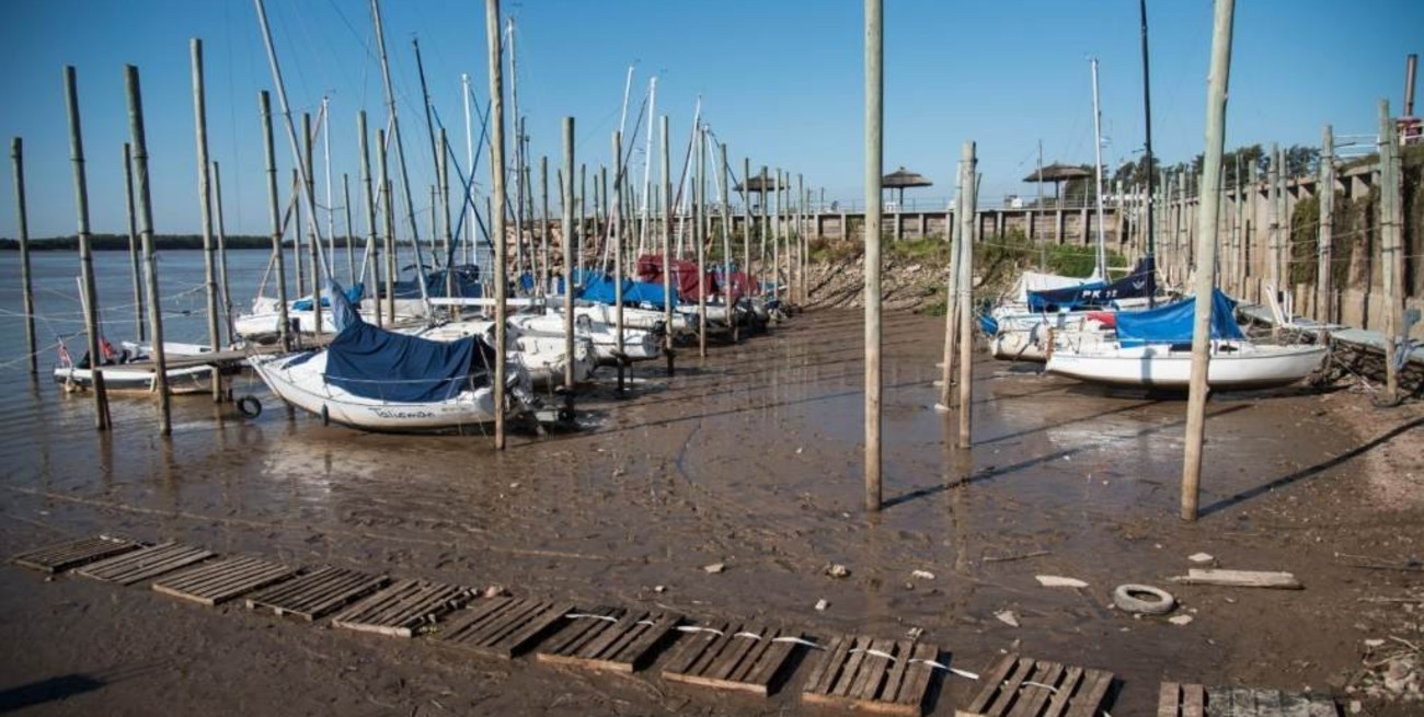 El drama que vive la actividad náutica por la histórica bajante del Paraná