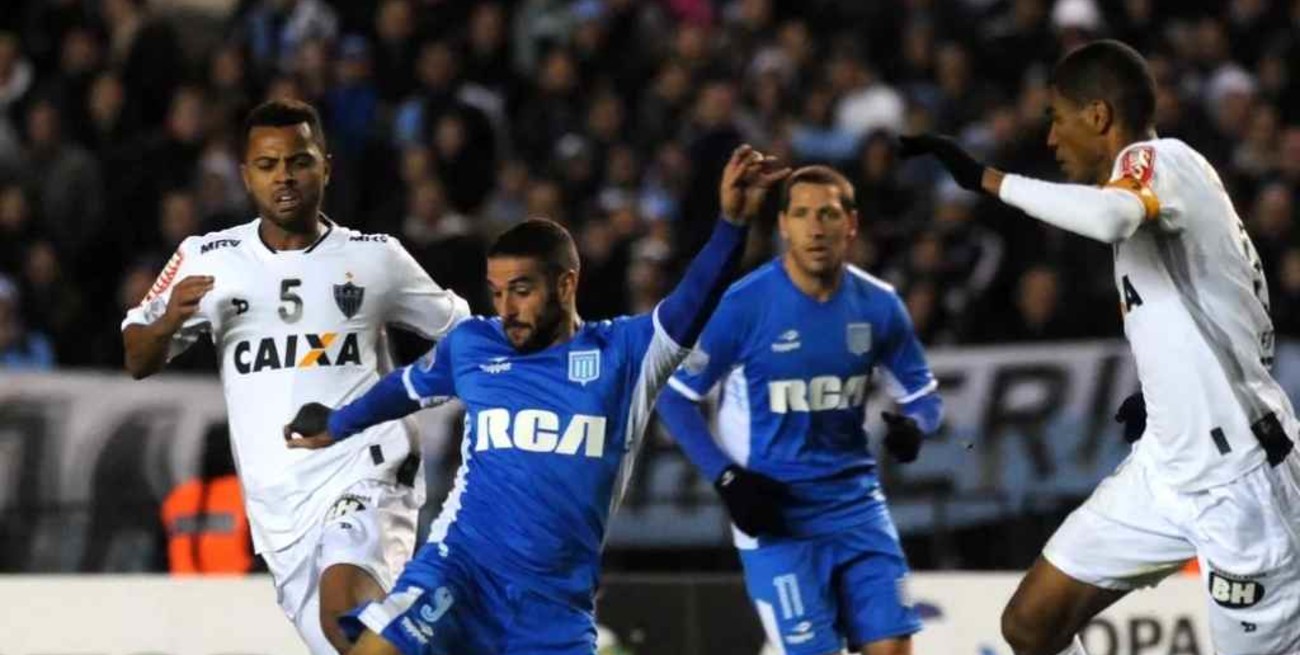 Racing y San Pablo empataron 1 a 1 en Brasil en el regreso de la Libertadores